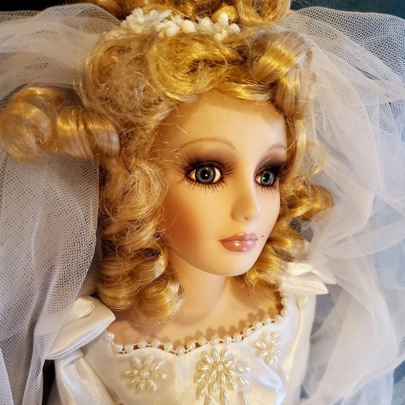 Florence Maranuk Loving Bride Large Doll 22" Vintage Collectible RARE HTF - Picture 5 of 16